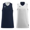 Майка спортивная MACRON IDAHO JERSEY REVERSIBLE NAVY/WHITE