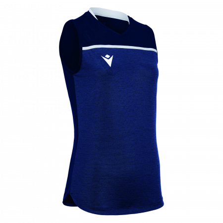 Майка спортивная MACRON THALLIUM SLEEVELESS SHIRT NAVY/WHITE