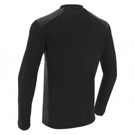 Толстовка спортивная MACRON TOBOL WARM UP ROUNDNECK TOP BLACK