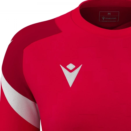 Футболка спортивная женская NAGA SHIRT RED/WHITE