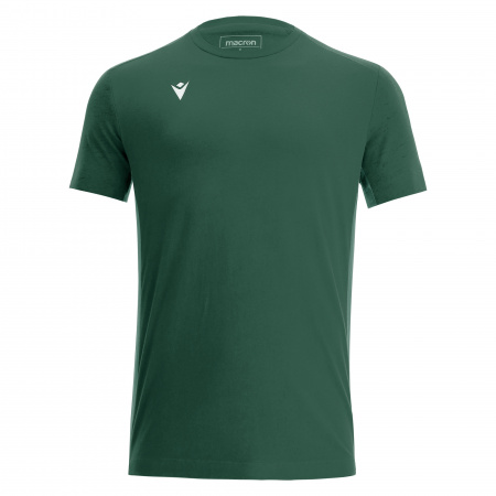 Футболка спортивная х/б MACRON NEVEL T-SHIRT BOTTLE GREEN/LIGHT BOTTLE GREEN