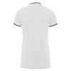 Поло спортивное женское х/б MACRON HAMBO POLO WHITE/ANTHRACITE