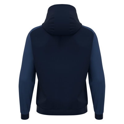 Худи спортивное MACRON HORN HOODY POLY NAVY/LIGHT NAVY