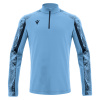 Толстовка тренировочная MACRON NARYN TRAINING 1/4 ZIP TOP COLUMBIA/NAVY