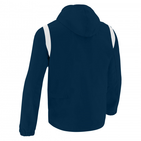 Куртка спортивная MACRON SARANSK MESH LINED WINDBREAKER NAVY/WHITE