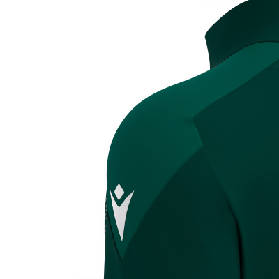 Толстовка тренировочная MACRON ANDUIN TRAINING 1/4 ZIP TOP BOTTLE GREEN/LIGHT BOTTLE GREEN