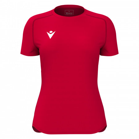 Футболка спортивная женская MACRON TROPHY SHIRT RED