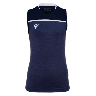 Майка спортивная MACRON THALLIUM SLEEVELESS SHIRT NAVY/WHITE