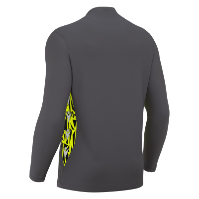 Футболка спортивная MACRON CORVUS ECO GK SHIRT ANTHRACITE/NEON YELLOW