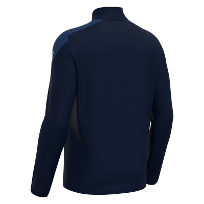 Толстовка тренировочная MACRON YARUGA TRAINING 1/4 ZIP TOP NAVY/LIGHT NAVY
