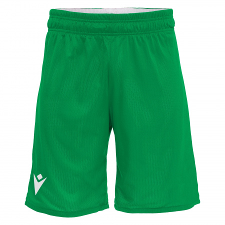 Шорты спортивные MACRON DENVER HERO SHORT REVERSIBLE GREEN/WHITE