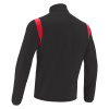 Толстовка тренировочная MACRON GANGE TRAINING 1/4 ZIP TOP BLACK/RED