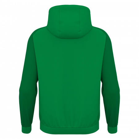 Олимпийка парадная MACRON CHRONOS FULL ZIP TOP GREEN/DARK GREEN