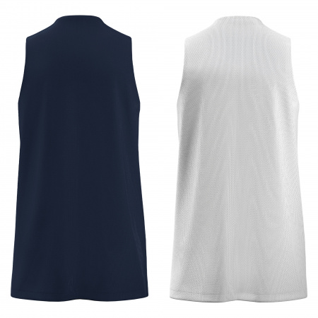 Майка спортивная MACRON IDAHO JERSEY REVERSIBLE NAVY/WHITE
