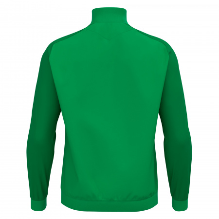 Олимпийка парадная MACRON ANUBIS FULL LENGTH ZIP TOP GREEN/DARK GREEN