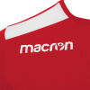 Футболка спортивная х/б MACRON FLUTE T-SHIRT RED/WHITE