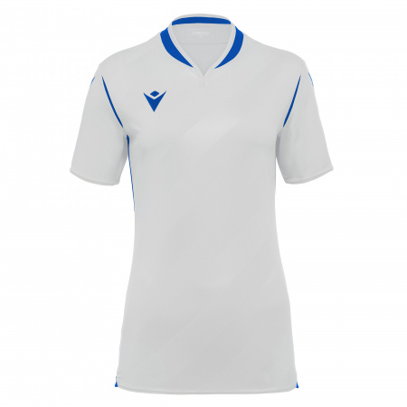 Футболка спортивная женская MACRON ALYA SHIRT WHITE/ROYAL BLUE