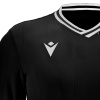 Футболка спортивная MACRON HALLEY SHIRT BLACK/WHITE