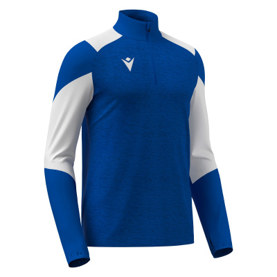 Толстовка тренировочная MACRON IZEL TRAINING 1/4 ZIP TOP ROYAL BLUE/WHITE
