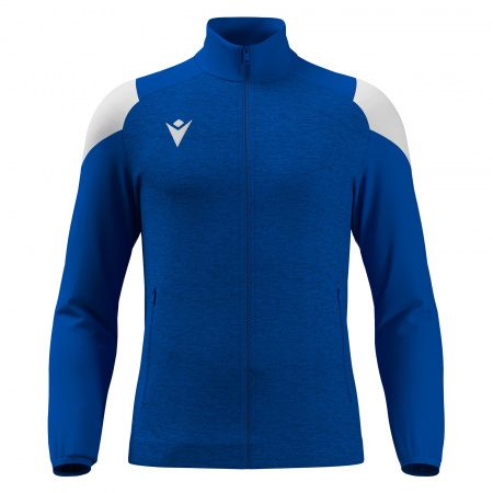 Олимпийка спортивная MACRON VANIR FULL LENGTH ZIP TOP ROYAL BLUE/WHITE