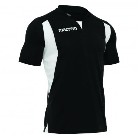 Футболка спортивная MACRON HELIUM SHIRT BLACK/WHITE