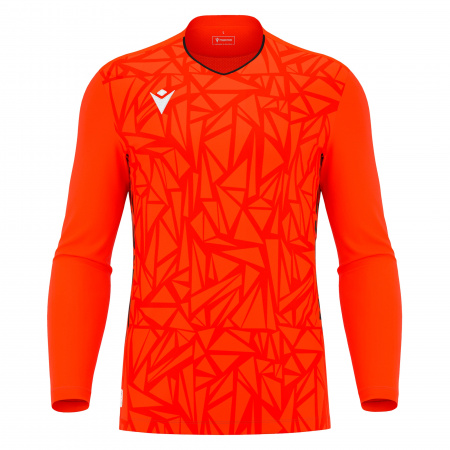 Футболка спортивная MACRON CORVUS ECO GK SHIRT ORANGE/BLACK