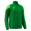 Олимпийка спортивная MACRON PROMETHEUS FULL LENGTH ZIP TOP GREEN/NEON GREEN