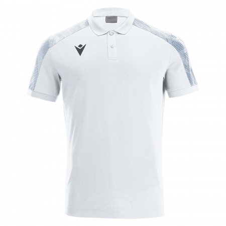 Поло парадное MACRON ROCK POLO WHITE/SILVER