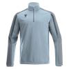 Толстовка тренировочная MACRON ARNO TRAINING 1/4 ZIP TOP SILVER/ANTHRACITE