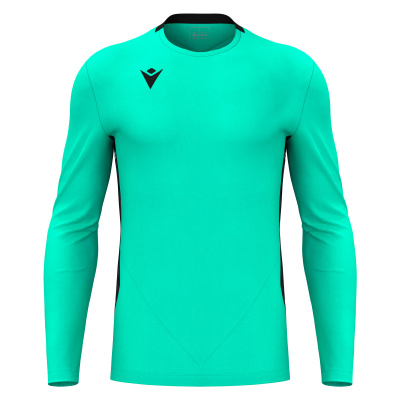 Футболка спортивная MACRON ARGO SHIRT TURQUOISE/BLACK