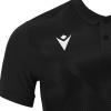 Поло спортивное MACRON THAVIL POLO BLACK/WHITE