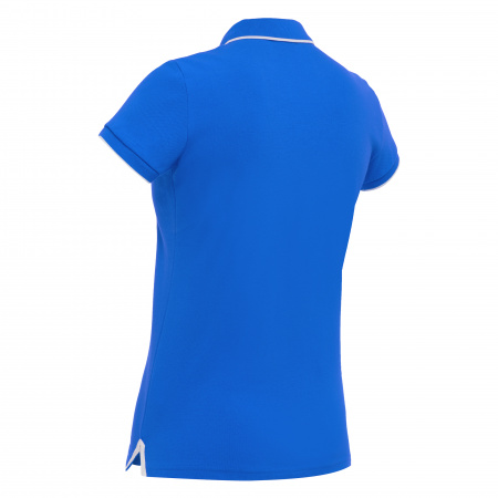 Поло спортивное женское MACRON DESI POLO ROYAL BLUE/WHITE