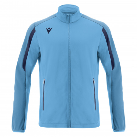 Олимпийка спортивная MACRON SETH FULL LENGTH ZIP TOP COLUMBIA/NAVY