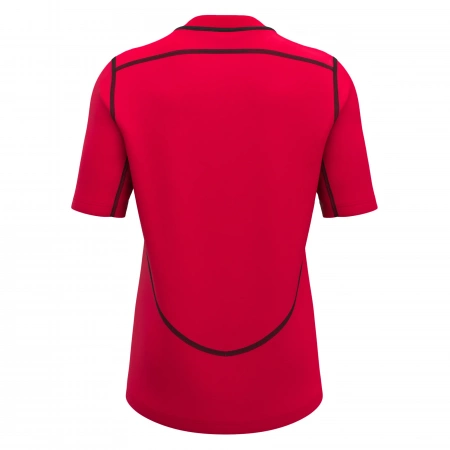 Регбийка игровая MACRON PERIDOT SHIRT RED/BLACK