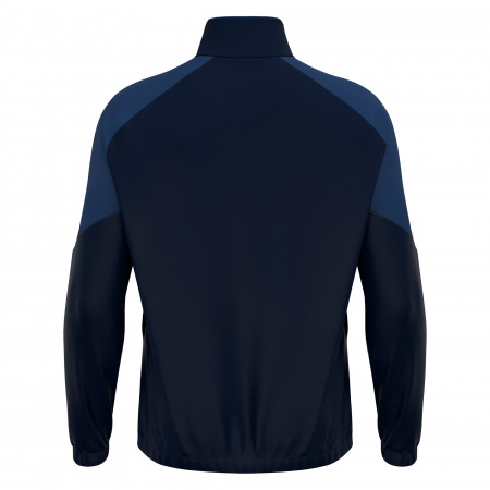 Олимпийка спортивная MACRON POSEIDON FULL LENGTH ZIP TOP NAVY/LIGHT NAVY