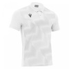 Поло спортивное MACRON THAVIL POLO WHITE/SILVER