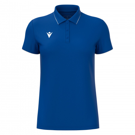 Поло спортивное женское MACRON MELODY POLO ROYAL BLUE/WHITE