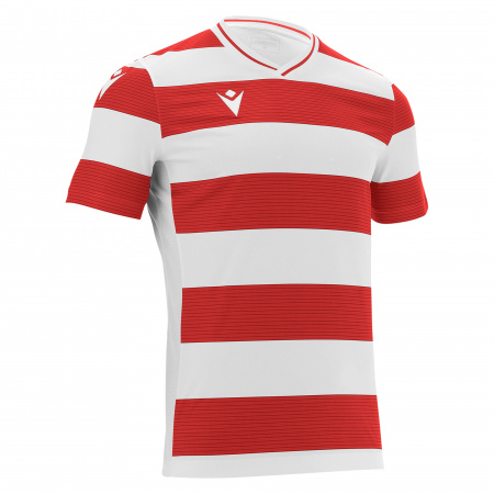 Футболка спортивная MACRON ALCYON ECO SHIRT WHITE/RED