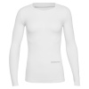 Лонгслив спортивный MACRON PERFORMANCE ++ COMPRESSION TOP LONG SLEEVES WHITE