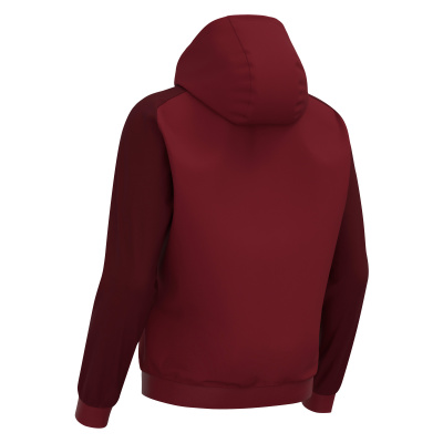 Худи спортивное MACRON HORN HOODY POLY CARDINAL/DARK CARDINAL