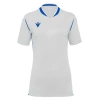 Футболка спортивная женская MACRON ALYA SHIRT WHITE/ROYAL BLUE