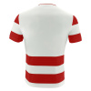 Футболка спортивная MACRON ALCYON ECO SHIRT WHITE/RED
