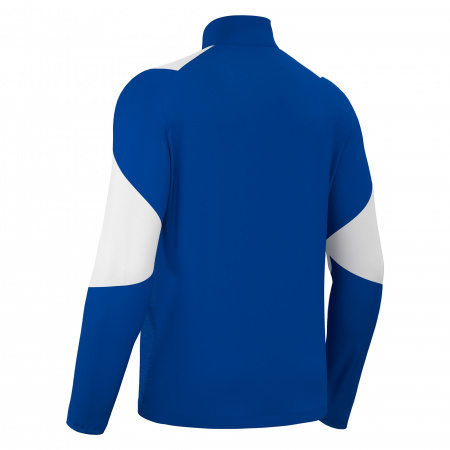 Толстовка тренировочная MACRON IZEL TRAINING 1/4 ZIP TOP ROYAL BLUE/WHITE