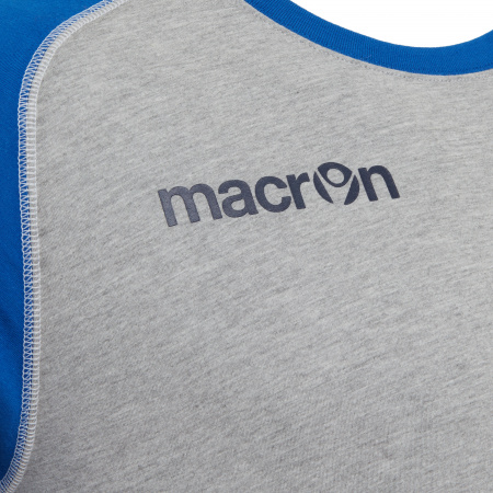 Майка спортивная MACRON WAVE SHIRT LONG SLEEVES ROYAL BLUE