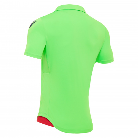 Футболка спортивная MACRON NUNKI SHIRT NEON GREEN/NAVY/RED