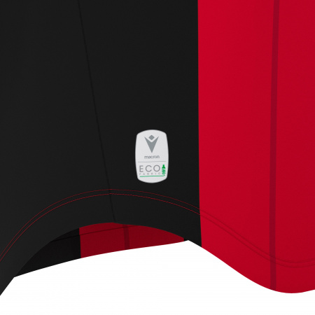 Футболка спортивная MACRON PROPUS ECO SHIRT RED/BLACK