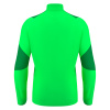 Толстовка тренировочная MACRON IZEL TRAINING 1/4 ZIP TOP NEON GREEN/GREEN
