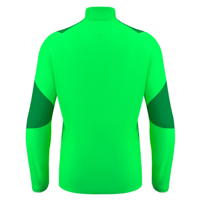Толстовка тренировочная MACRON IZEL TRAINING 1/4 ZIP TOP NEON GREEN/GREEN