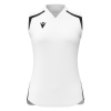 Футболка спортивная женская MACRON FROSTMOOR SHIRT WHITE/BLACK