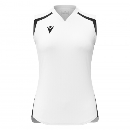 Футболка спортивная женская MACRON FROSTMOOR SHIRT WHITE/BLACK